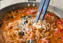 Tavada Pratik Makarna Tarifi